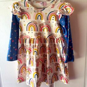 Cream Puff along Sleeve Sundress